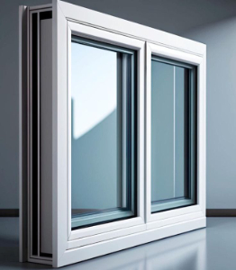 premium uPVC windows and doors fitted on house exterior under construction