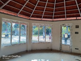 uPVC window and doors installation work inside residential building – energy efficient windows